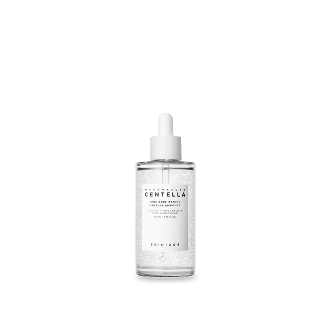 SKIN1004 Madagascar Centella Tone Brightening Capsule Ampoule 3.38 fl.oz (100ml) / Radiant Skin Care with Niacinamide & Tranexamic Acid