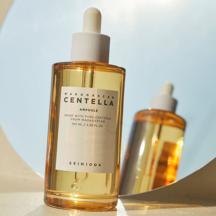 SKIN1004 Madagascar Centella Ampoule 3.38 fl.oz (100ml) / Barrier Repair & Redness Relief, Hydrating, Moisturizing, Soothing