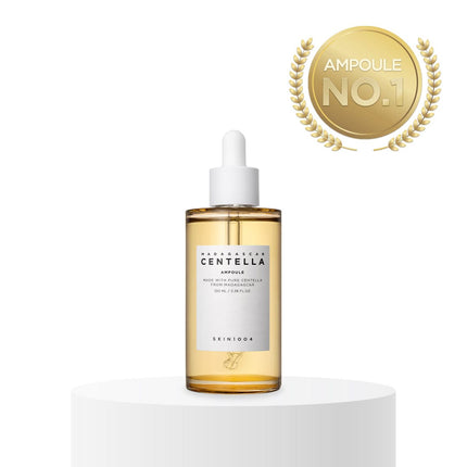 SKIN1004 Madagascar Centella Ampoule 3.38 fl.oz (100ml) / Barrier Repair & Redness Relief, Hydrating, Moisturizing, Soothing