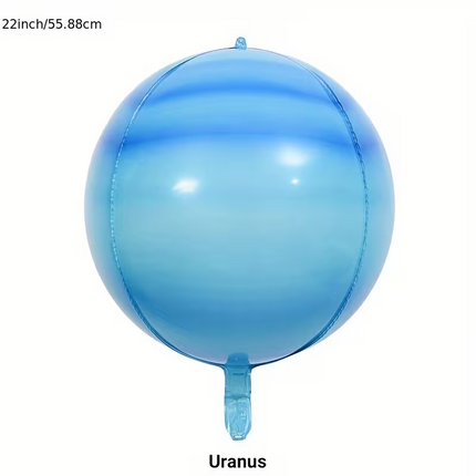 Decorative 4D Solar System & Planets Balloons for Space Themed Party Decor