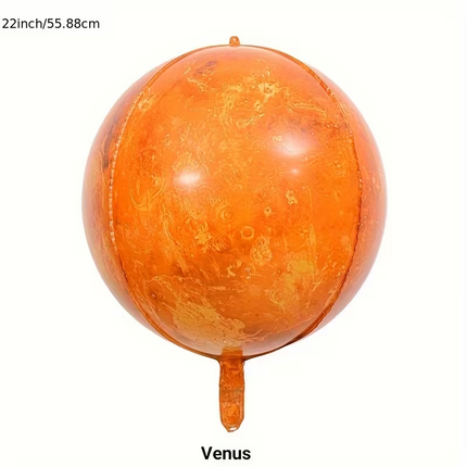 Decorative 4D Solar System & Planets Balloons for Space Themed Party Decor